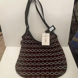 Agnes b Voyage Japan ( New ) Crochet And Weaved Tote Bag - Picture 1 of 6