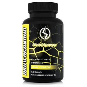 Ashwagandha Wurzelextrakt - 150 Kapseln Vegan 600 mg Extrakt Pulver hochdosiert - Picture 1 of 3