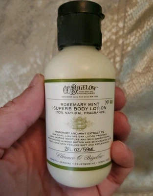 CO Bigelow No 830 ROSEMARY MINT Superb Body Lotion 2 fl oz Rare  - Image 1 of 2