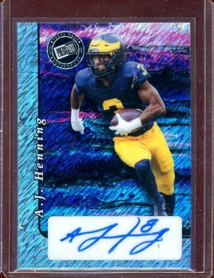 2024 Leaf Press Pass Rc Auto A.J. Henning (19/20) - Image 1 of 2