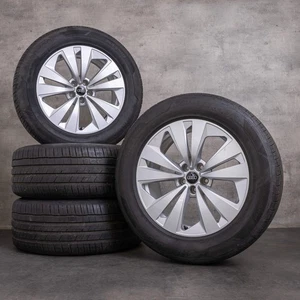 Audi Q8 SQ8 Felgen 19 Zoll 4M8 Sommerräder 4M8601025 silber glanz - Bild 1 von 5