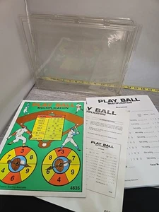 Gioco moltiplicazione baseball vintage con custodia istruzioni scorepad - Foto 1 di 4