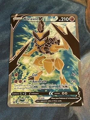 Kleavor V (Full Art) SWSH248 SWSH: Sword & Shield Promo Cards Holo - Image 1 of 2