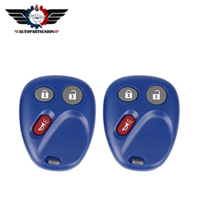 Fits GMC Envoy Chevrolet Trailblazer Buick Rainier Remote Control Car Key Fob - Image 1 of 4