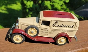 1932 Ford Delivery Truck Bank Ertl Eastwood With Key - Picture 1 of 10