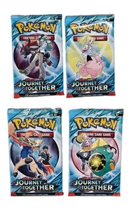 Pokemon TCG Sealed Booster pack Journey Together 4 Packs - Picture 1 of 3