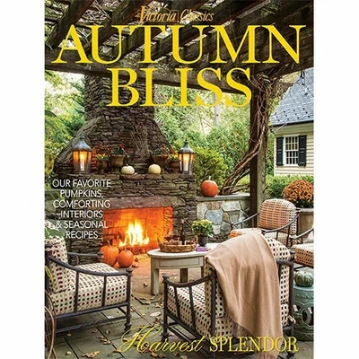 🍂NEW🍂 Victoria Classics 🍂 AUTUMN BLISS🍂 Home Decor Design AND Recipes 🍂 - Image 1 of 3