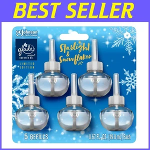 Starlight & Snowflakes Oil Refills, 5 Count - Picture 1 of 10