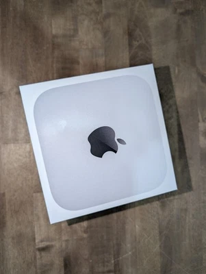 Brand new ! Apple Mac mini M4, 16GB, 256GB SSD, 10-Core CPU/GPU, Silver - SEALED - Image 1 of 3