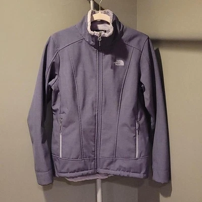 Chaqueta The North Face Púrpura Apex Barrier Softshell Forrada de Vellón, Para Mujer Talla M Foto 1 de 4