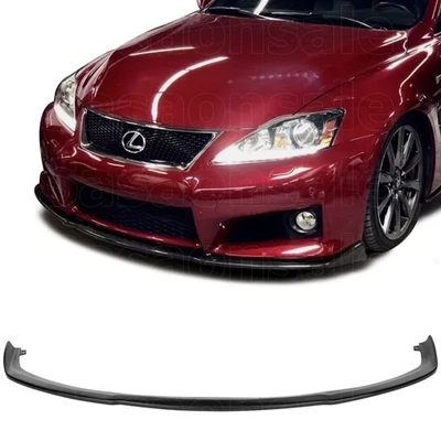 [SASA] Apto para 08-14 Lexus IS-F ISF solo como estilo PU parachoques delantero divisor de labios Foto 1 de 4
