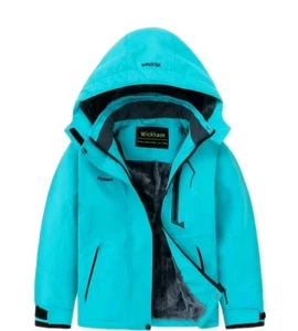 WICKHAM-SPORTS Kids Girls Winter Ski Jacket Size 8 - Picture 1 of 12