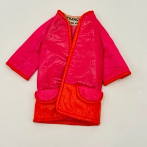 Cappotto giacca vintage Barbie 1965 Francie Casey Twiggy moda rosa fulmine 1231 - Foto 1 di 4