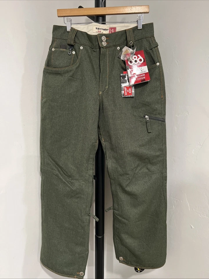 Levi's x 686 Mens Snowboard Ski Pants Size S NWT PERFECT CONDITION - Image 1 of 4
