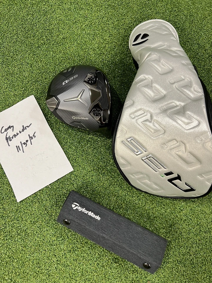NEW* TaylorMade QI35 LS 8* Driver Head + Head cover + weight kit - Image 1 of 4