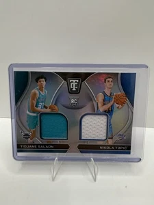 2024-25 Panini Totally Certified Tidjane Salaun Nikola Topic Rookie Dual Patch - Picture 1 of 9