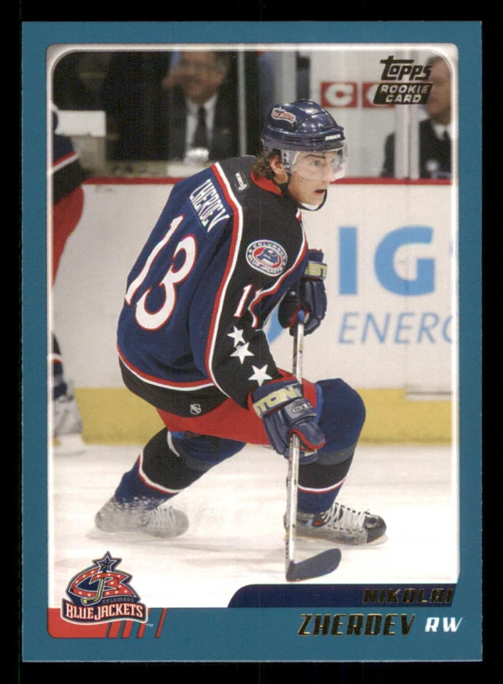 2003-04 Topps Traded #TT102 Nikolai Zherdev RC - Image 1 of 2