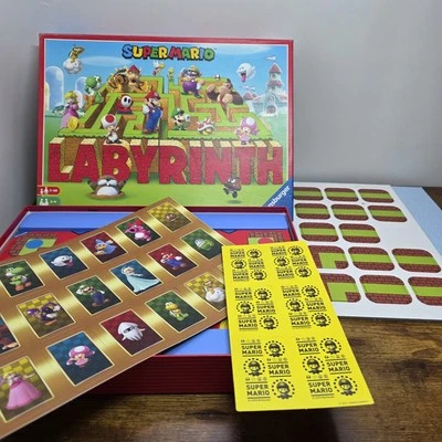 Super Mario Labyrinth Game By Ravensburger 2019 New Contents With Instructions  - Image 1 of 4