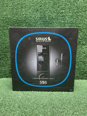 Receptor de rádio via satélite pessoal Sirius S50 e kit de carro montagem em doca S50TK1XM +. - Imagem 1 de 4