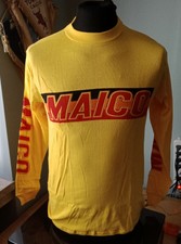 Maglia Jersey Vintage Motocross MAICO Anni 80' nuova original of the time size L