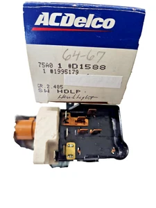 64-67 Corvette Headlight Switch (NOS) GM #1995179 - Picture 1 of 3