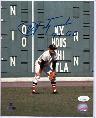 CARL YASTRZEMSKI HOF SIGNED 8X10 PHOTO AUTO AUTOGRAPH JSA COA "7X GG" RED SOX - Image 1 of 2