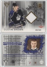 2003-04 Pacific Private Stock Titanium /23 Dustin Brown #210 Rookie RC