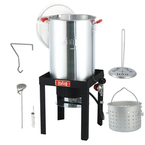 Feasto 30QT Truthahn Friteuse & Fisch Friteuse Set für Kochen im Freien, CSA zertifiziert - Bild 1 von 6