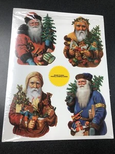Santa’s 20 Postal Stamped Cards 4 designs Ready-To-Mail Postal Cards - Picture 1 of 2