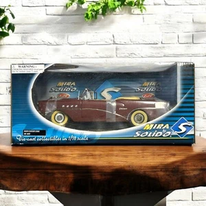 1955 Buick Century Convertible Diecast 1/18 Red Mira By Solido, NEW & SEALED - Picture 1 of 4