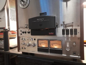 SONY MOD. TC-756-2 PROFESSIONAL TAPE RECORDER. 19-38 STEREO 2 TRACK. - Foto 1 di 18