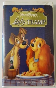Lady and the Tramp - A Walt Disney Masterpiece VHS  Previously Owned GOOD COND. - Bild 1 von 3