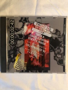 Front 242 CD 05:22:09:12 OFF Christine Kowalski Animal/ limited edition sticker! - Imagen 1 de 7