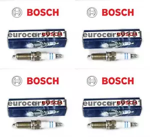 Mercedes C280 Bosch Spark Plugs 0242135509 0041591803 Set of 4 - Picture 1 of 2