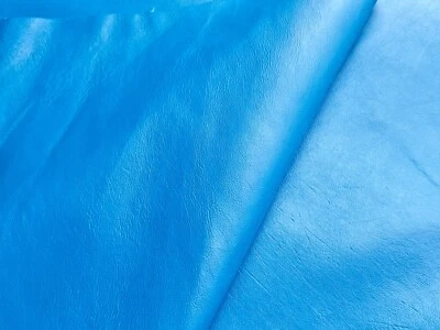 piel de canguro genuina azul piel entera Foto 1 de 4