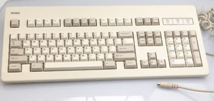 Teclado mecánico Clicky NCR vintage H0150-STD1-12-17 beige muy bonito - Imagen 1 de 24