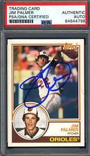 Jim Palmer Cards, Rookie Cards and Autographed Memorabilia Guide 35
