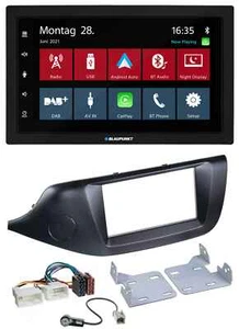 Blaupunkt MP3 Bluetooth DAB 2DIN USB Autoradio für Kia Ceed (ab 12) schwarz - Bild 1 von 9