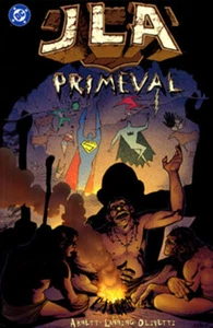 JLA PRIMEVAL Ariel Olivetti Dan Abnett Tpb Prestige One-Shot Uncirculated 1999 - Picture 1 of 1