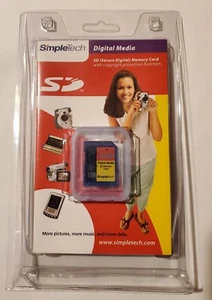 SimpleTech 128MB Digital Media SD Memory Card (NIB) - Picture 1 of 2