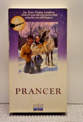 Prancer (VHS, 1990) Sam Elliott, Abe Vigoda, Michael Constantine,Rebecca Harrell - Image 1 of 4