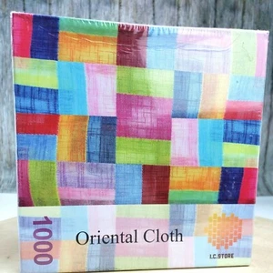 Rompecabezas Oriental Cloth Multicolor 1000 Piezas I.C. Store NUEVO Sellado - Imagen 1 de 5