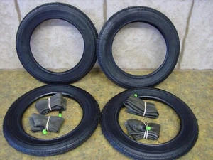 NEW AUSTIN J40 PEDAL CAR TIRE SET 4 W/TUBES - Picture 1 of 1