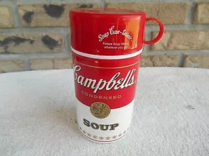 Taza térmica aislada sopa Campbells 1998 vintage excelente estado - Imagen 1 de 10