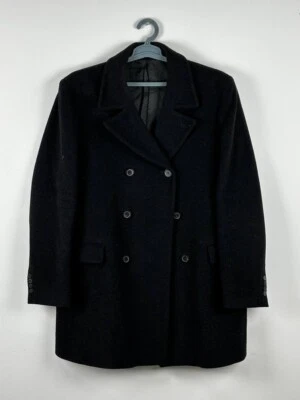Abrigo GIVENCHY Mohair Doble Pecho LANA LARGO Negro Talla L Foto 1 de 4