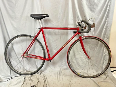 1984 Nashbar Road ST Bicicleta de Corrida 54cm Pequena Lugged Dupla Butted Aço Cromado - Imagem 1 de 4