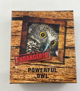 2018 Endangered Series - Powerful Owl - 99.99% Silver Proof 1oz - Tuvalu - - Picture 1 of 5