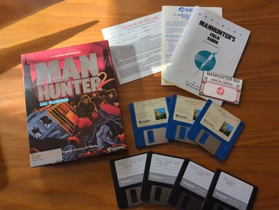 Manhunter 2: San Francisco (1989, Sierra) – Amiga Game CIB - Image 1 of 4