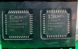 XC9536-10VQ44C Xilinx CPLD 800 Gates 36Macro Cells 66.7MHz 5V 44-Pin (2 pc lot) - Picture 1 of 2