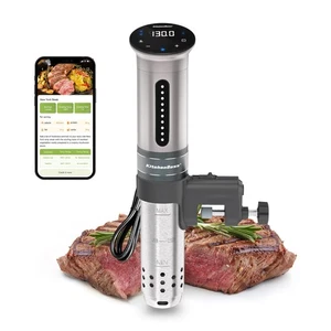 KitchenBoss Wifi Sous Vide Macchina Circolatore ad Immersione Cottura G310 - ARGENTO - Foto 1 di 5